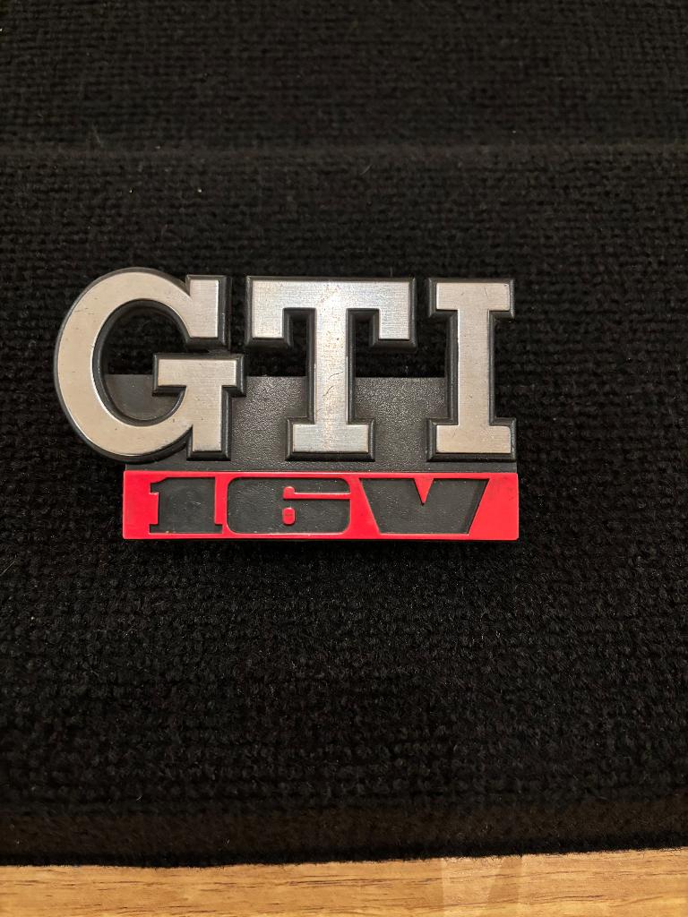 Golf2 gti 16v logo, Ophalen, Gebruikt, Volkswagen