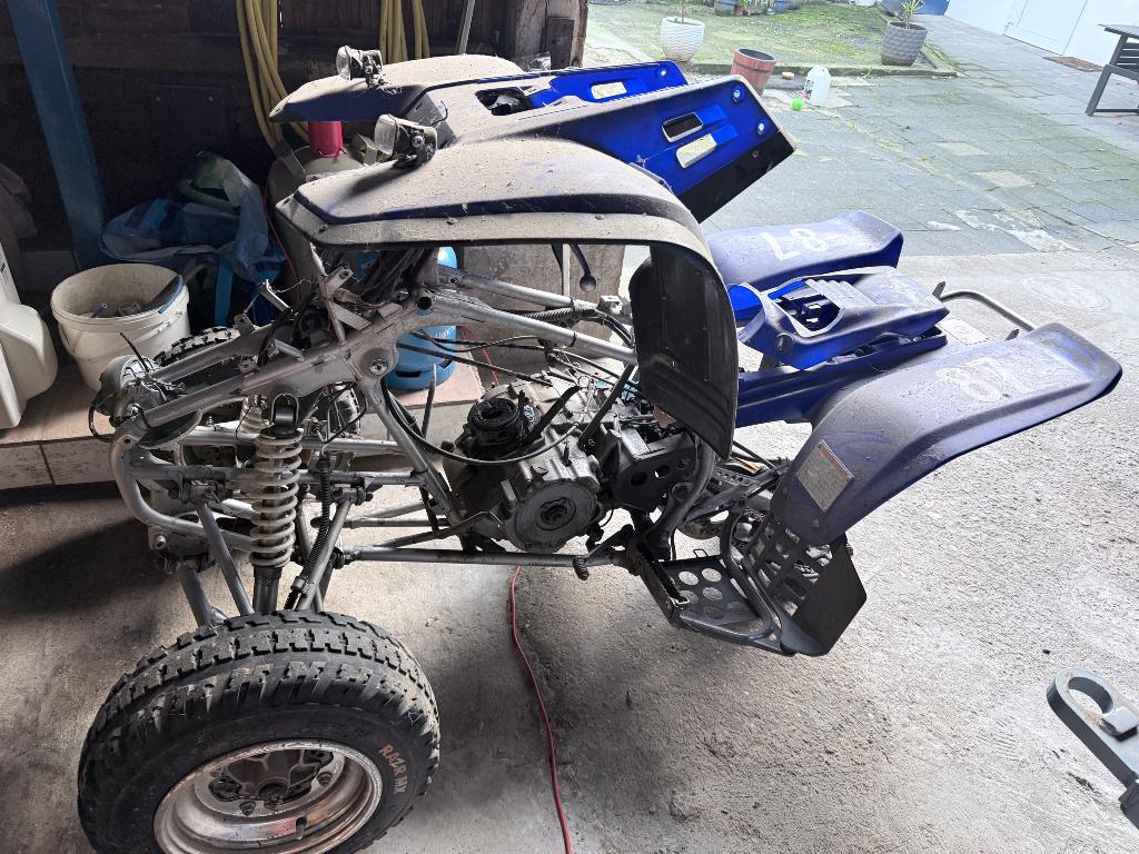 Yamaha warrior frame, Ophalen, Gebruikt