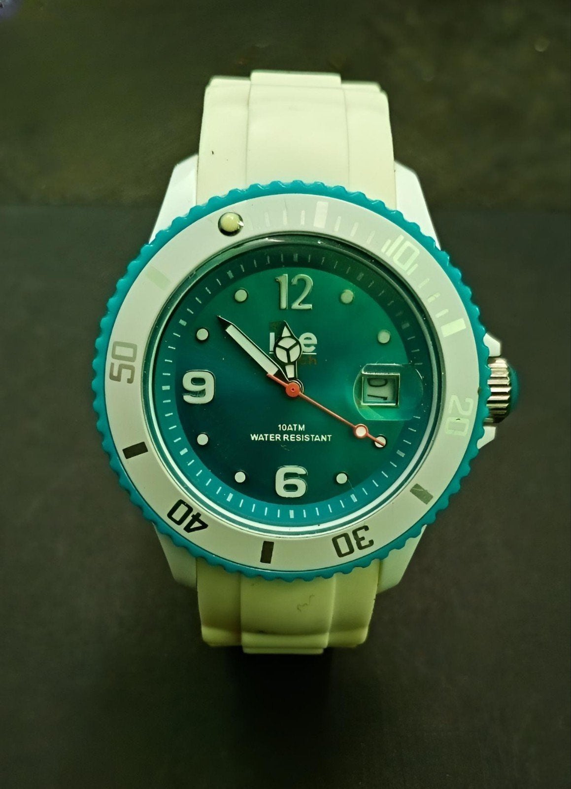 White -Blue Originele ICE watch, Handtassen en Accessoires, Horloges | Kinderen, Ophalen of Verzenden, Nieuw, Meerkleurig, Jongen of Meisje