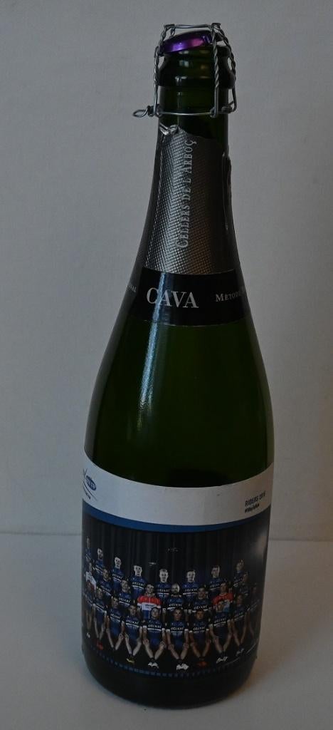 Quick Step / 2 CAVA - flessen / 75 cl / 2016, Verzamelen, Verzenden, Gebruikt, Overige typen