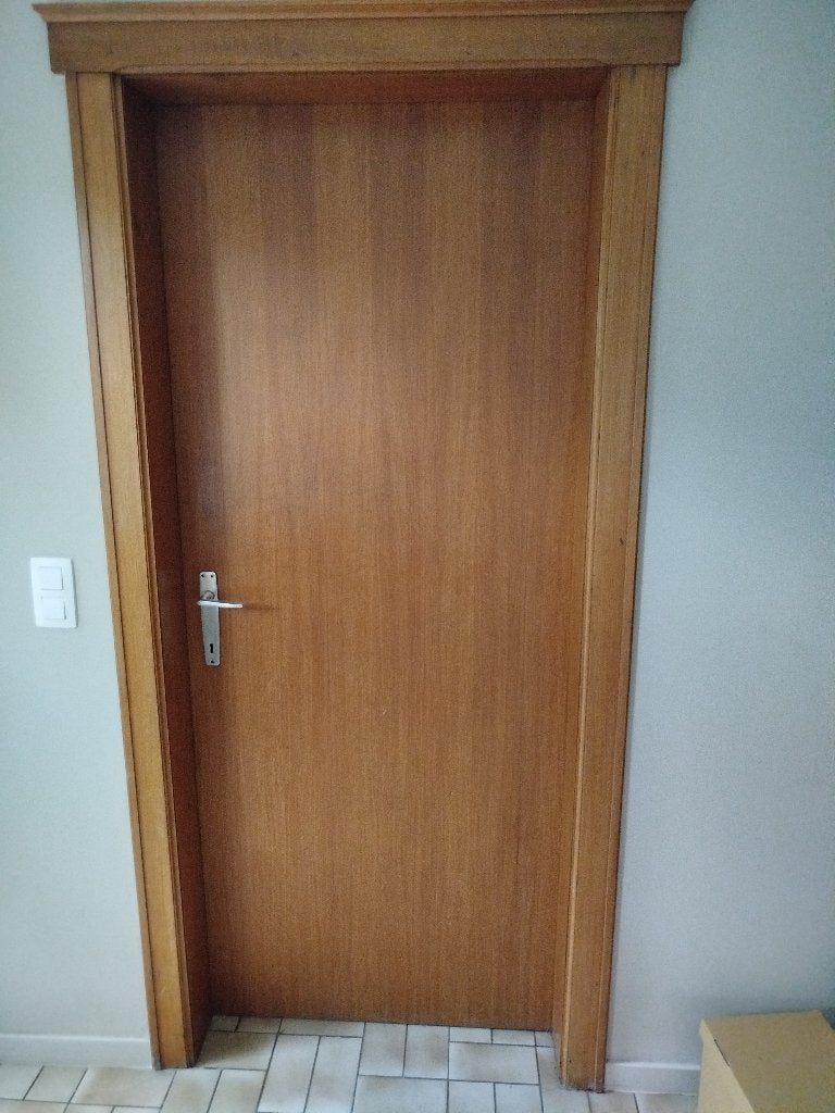 Binnendeuren hout jaren 50, Doe-het-zelf en Bouw, Ophalen, Gebruikt, 80 tot 100 cm, Binnendeur