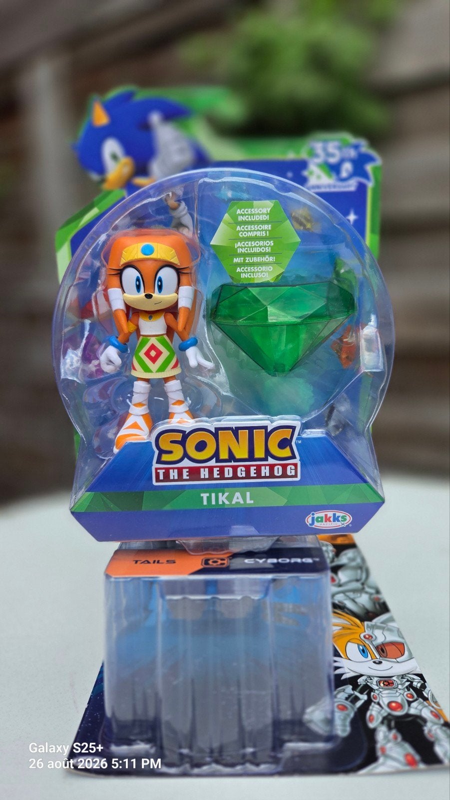 Sonic Tikal 4" figuur - Jakks Pacific - Nieuw in blisterverp, Ophalen, Nieuw