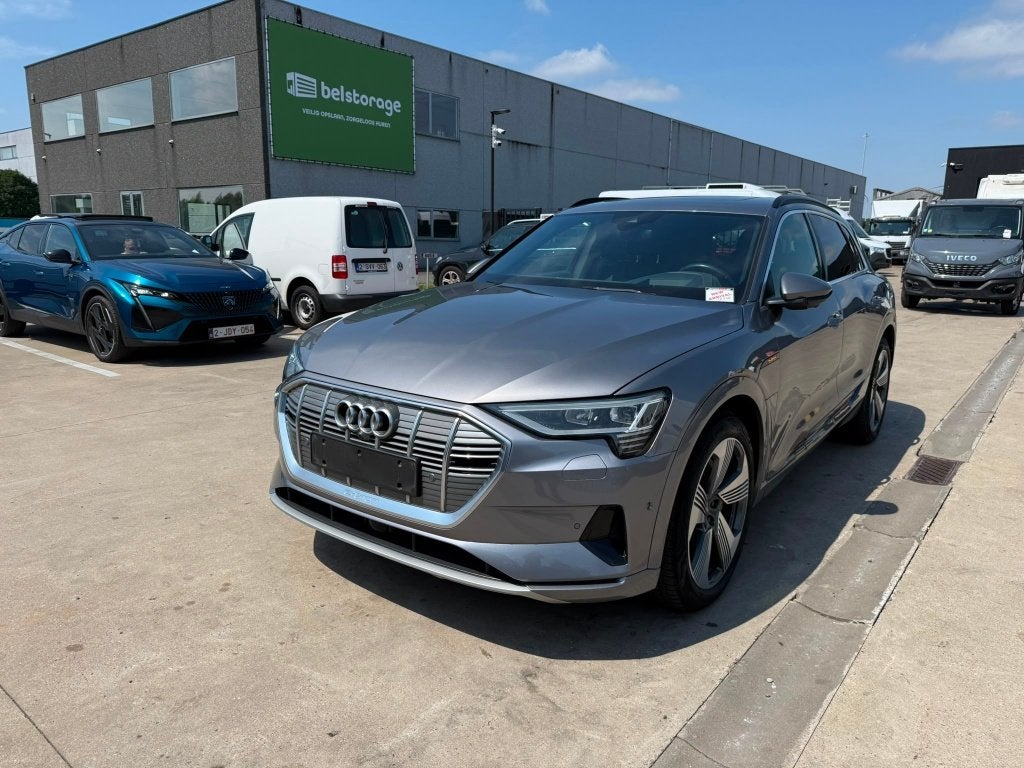 Audi E-Tron (Stock ID 02740), Auto's, Audi, Automaat, Zwart, Bluetooth, Leder