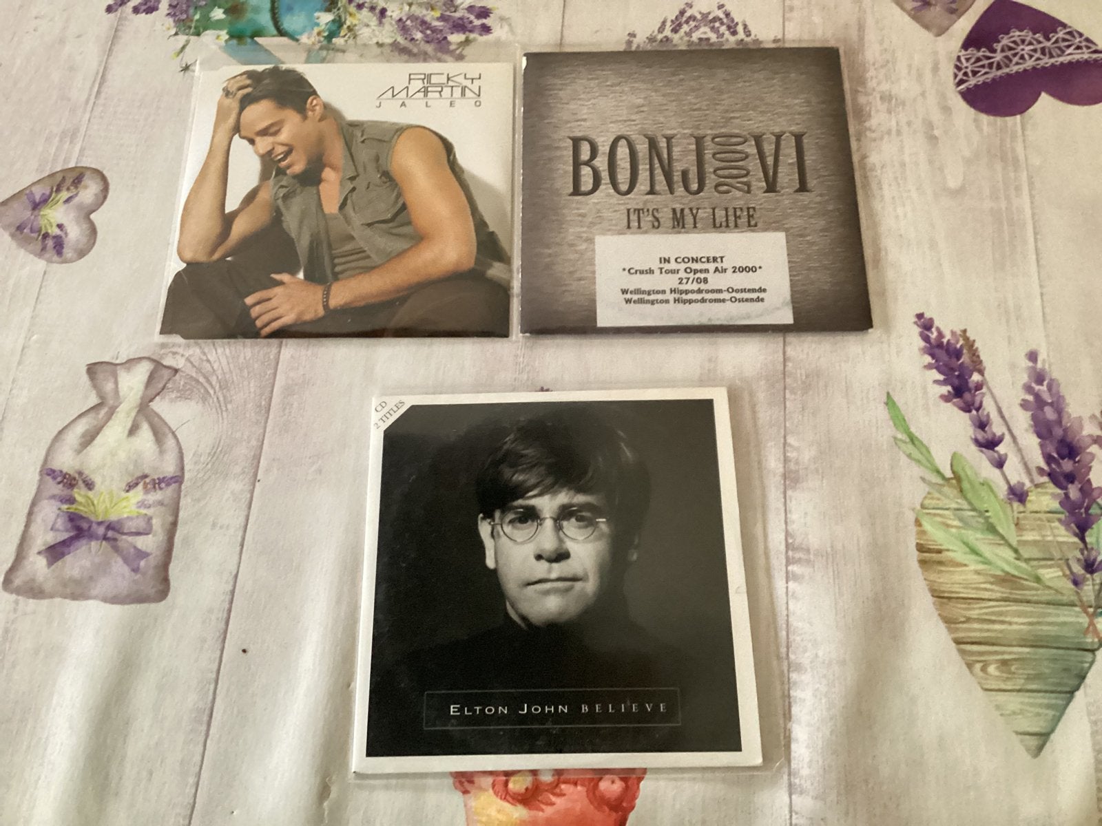 Le lot de 3 cd singles, Cd's en Dvd's, Cd Singles, Ophalen, Zo goed als nieuw