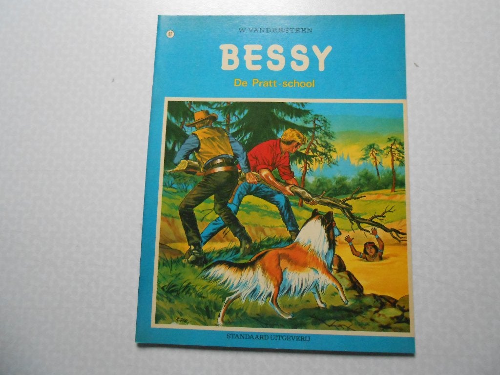 Bessy 97 De Pratt-school 1972 1 ste druk., Boeken, Willy Vandersteen, Eén stripboek, Nieuw, Ophalen of Verzenden
