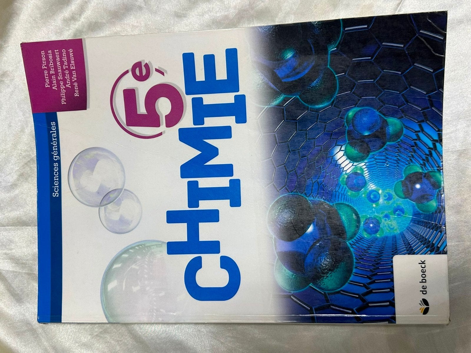 Chimie 5e manuel, Livres, Enlèvement, Comme neuf