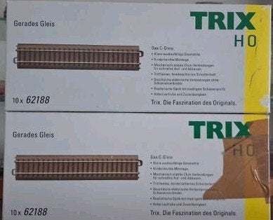 2 jeux de lot de Rail trix ho, Hobby & Loisirs créatifs, Trains miniatures | HO, Enlèvement ou Envoi, Trix