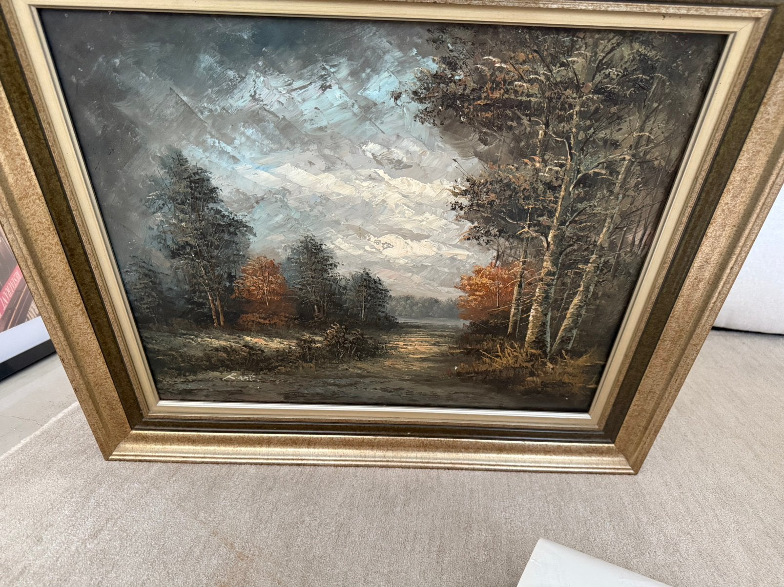 Schilderij, Ophalen