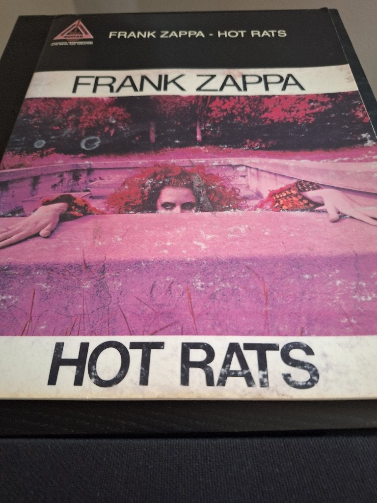 Frank Zappa - Hot Rats (Songbook)  GUITAAR TAB Boek., Ophalen of Verzenden, Zo goed als nieuw, Artiest