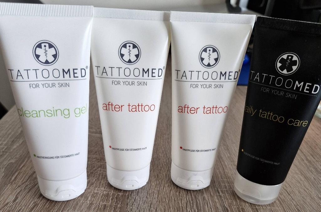 4 x Nieuwe Tattoomed after tattoo zalf, Ophalen, Nieuw