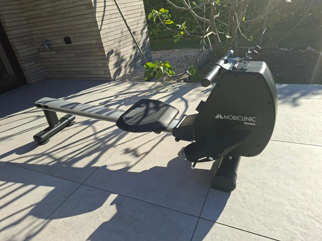 Roeimachine Mobiclinic, Ophalen