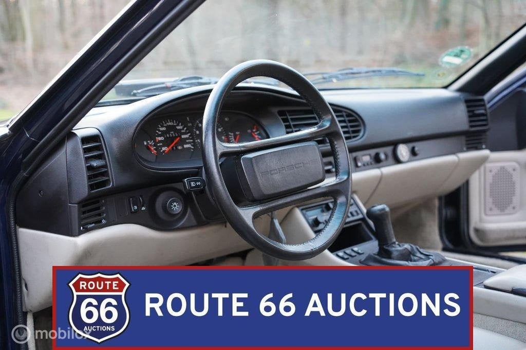 Porsche 944 S | 1987 | Route 66 Auctions, Zwart, Bedrijf, Overige carrosserie, Porsche