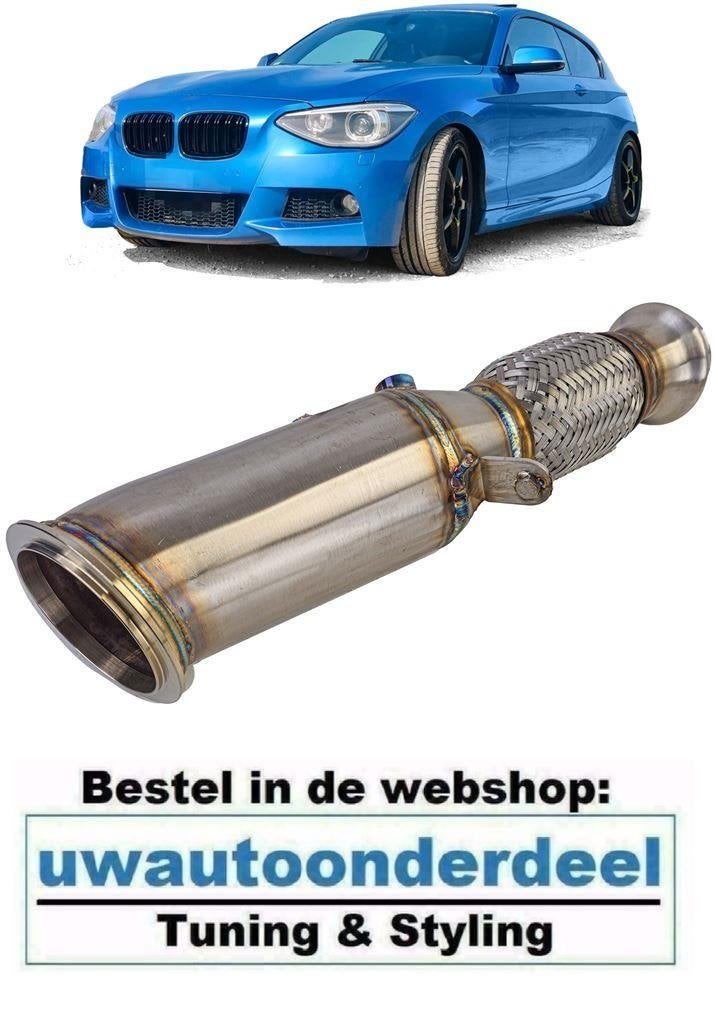 Racing Downpipe RVS Voor Bmw 1 Serie F20 F21 N20 125i, Envoi