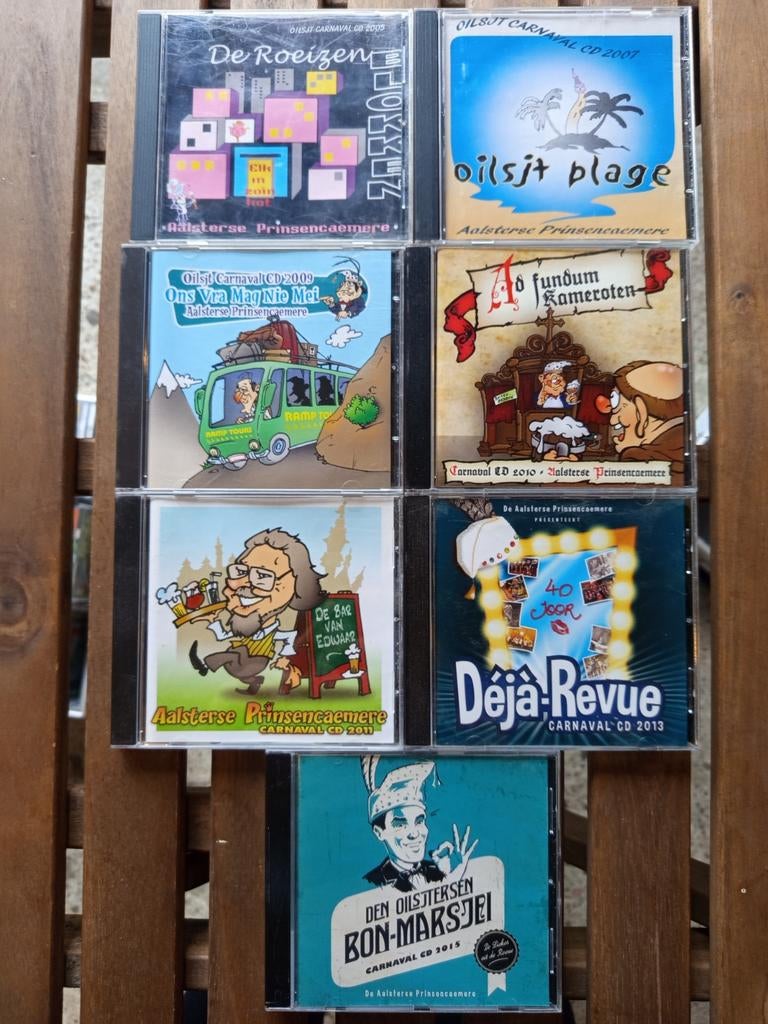 Aalst carnaval collectie cd's (79 stuks), Cd's en Dvd's, Ophalen, Gebruikt, Overige genres