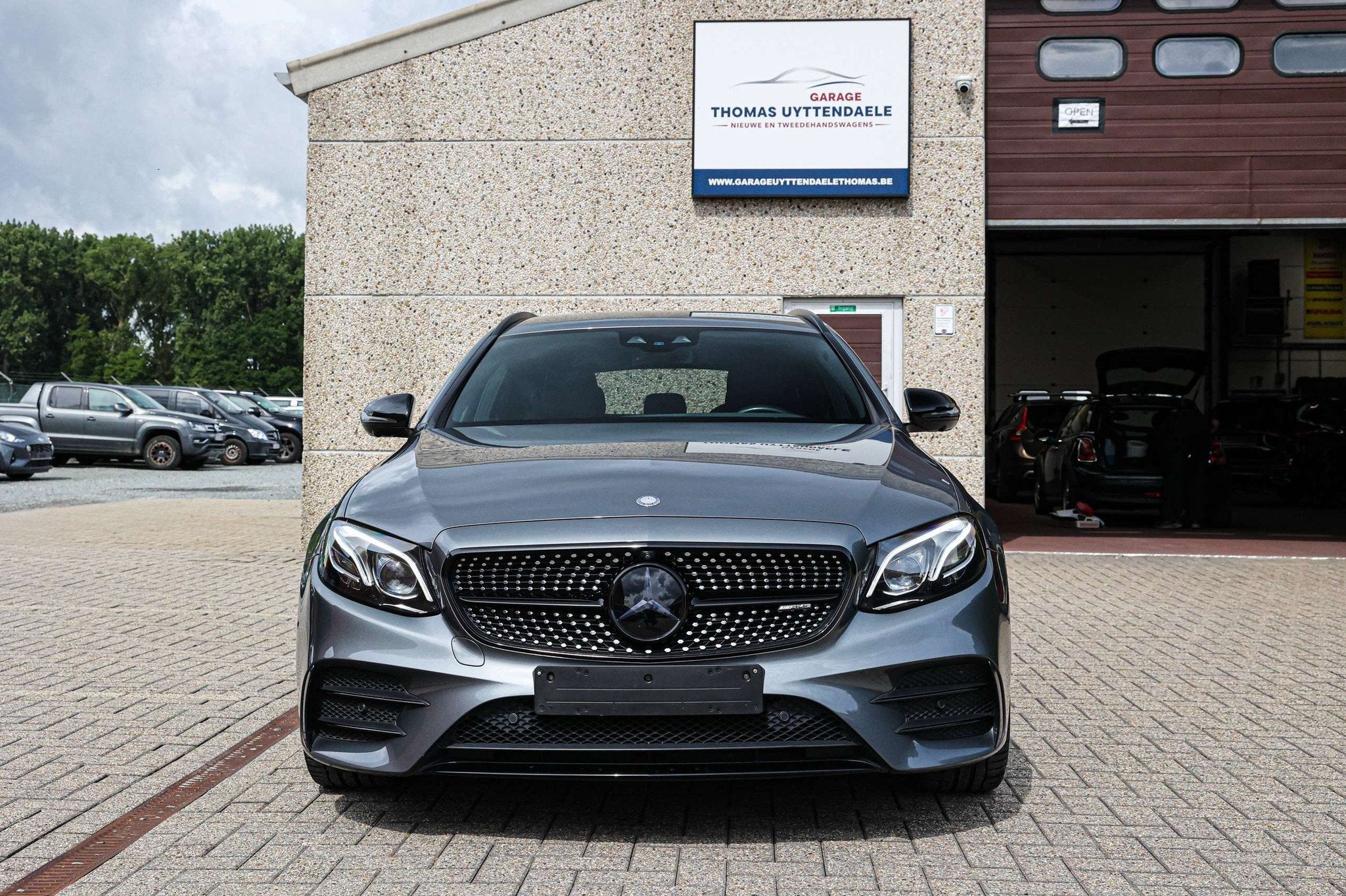 Mercedes-Benz E-Klasse 43 AMG STAGE-1*LUCHTVERING*360°CAMER, Auto's, Mercedes-Benz, Automaat, Gebruikt, 295 kW, Bedrijf