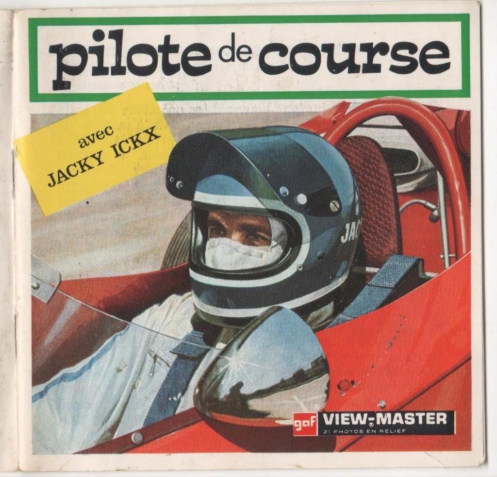 View-Master Race Driver Jacky Ickx D 102 FR, Antiek en Kunst, Ophalen of Verzenden