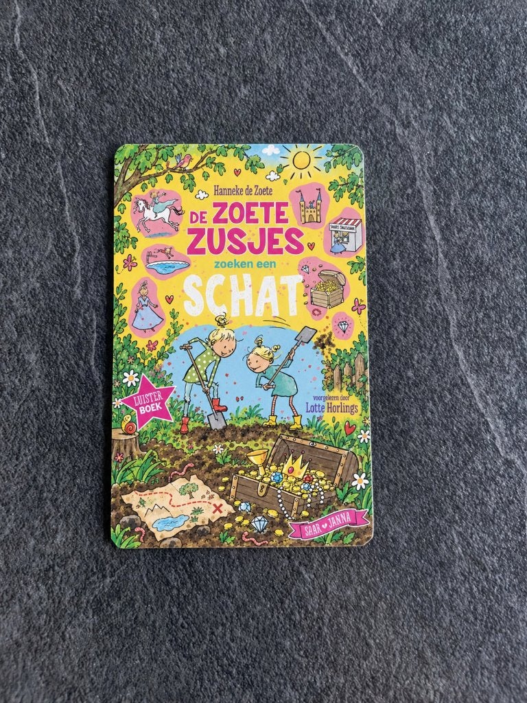 Yoto kaart - De Zoete Zusjes zoeken een schat, Ophalen of Verzenden, Nieuw, Taal en Lezen, Met geluid
