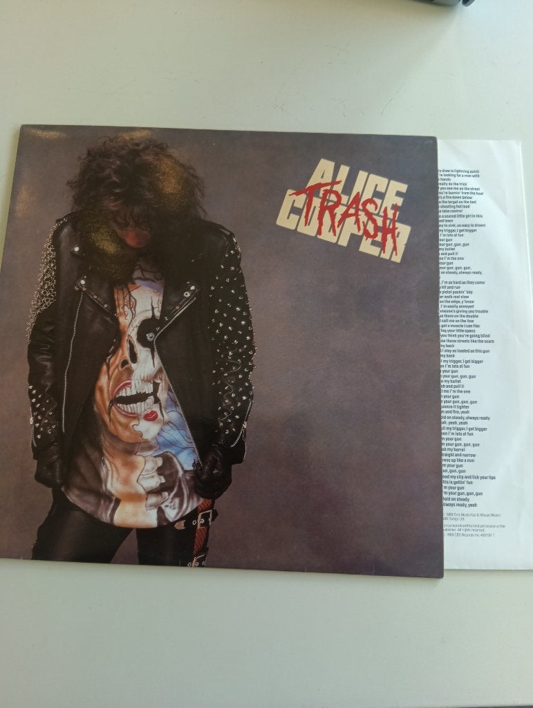 LP ALICE COOPER TRASH, Cd's en Dvd's, Vinyl | Hardrock en Metal, Ophalen of Verzenden, LP