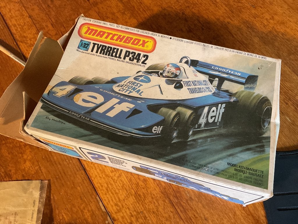Matchbox tyrell p34/2, Overige merken, Gebruikt, Auto, 1:32 tot 1:50
