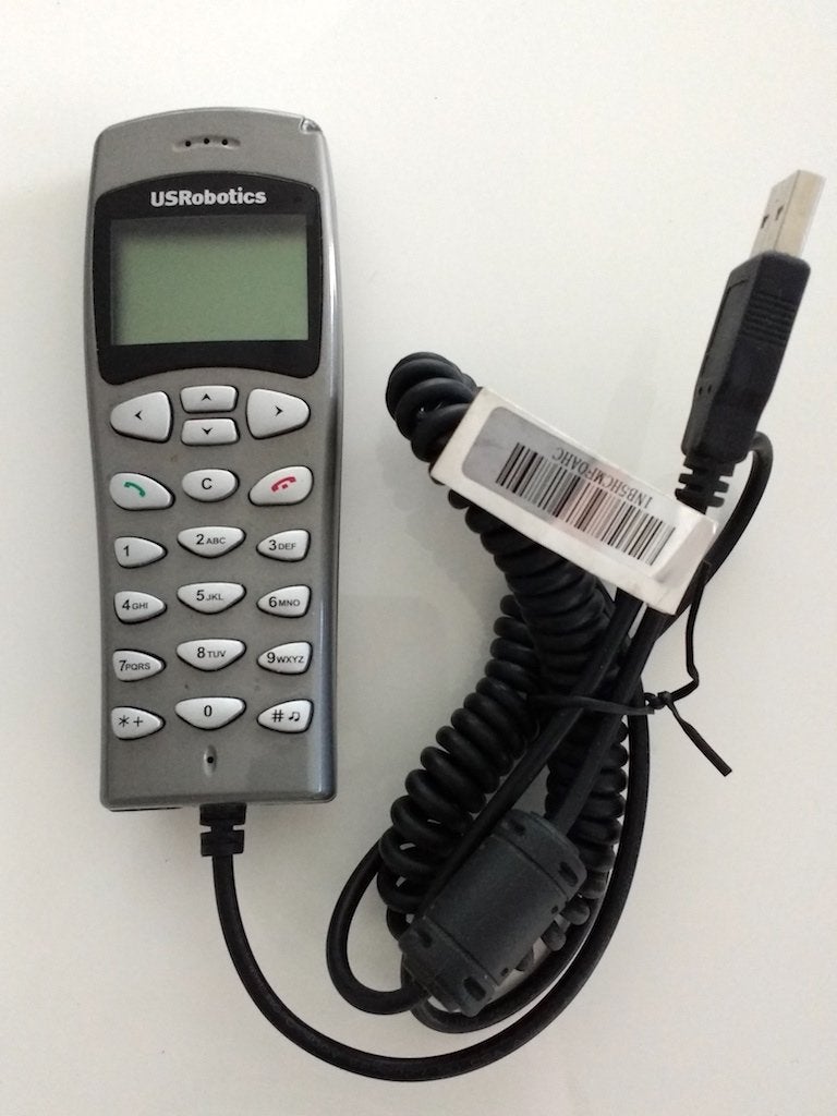intage USRobotics Telefoonset (VOIP/Skype), Télécoms, Télématique & VoIP, Enlèvement ou Envoi, Comme neuf, Téléphone