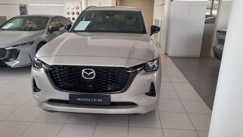Mazda CX-80, Auto's, 241 kW, Zwart, 4 cilinders, Bedrijf