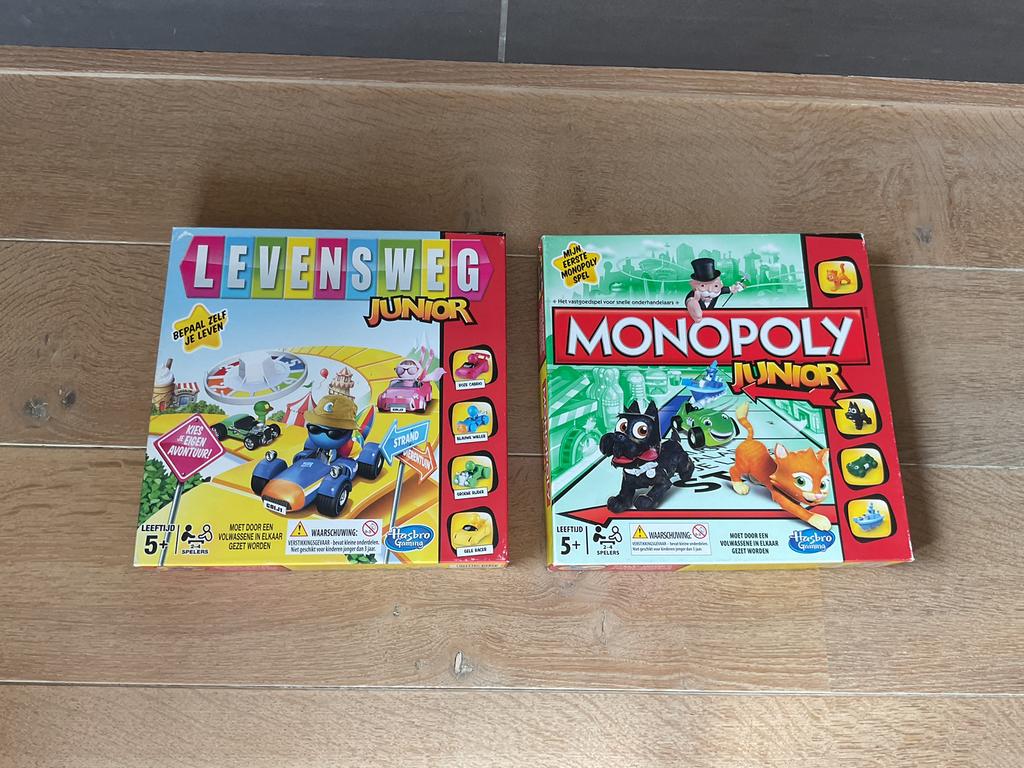 Monopoly en levensweg, Hobby en Vrije tijd, Ophalen, Zo goed als nieuw
