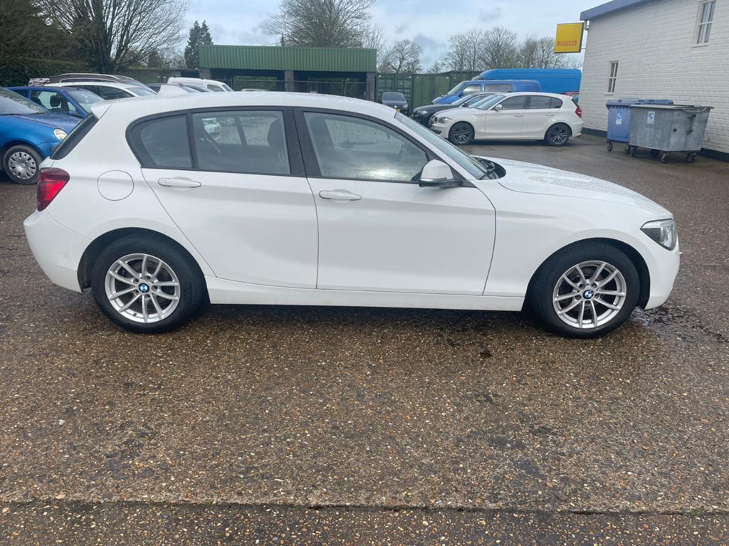 Demontage wagen BMW 114d F20, Ophalen