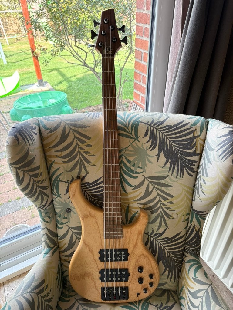 Basse 5 cordes HUMAN BaseX.oc5, Muziek en Instrumenten, Ophalen, Gebruikt, Elektrisch, 5-snarig