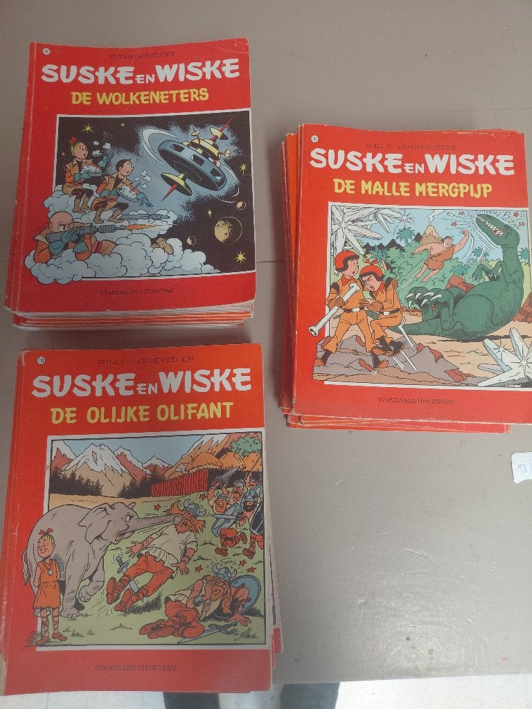 Strips, Meerdere stripboeken, Ophalen, Gelezen