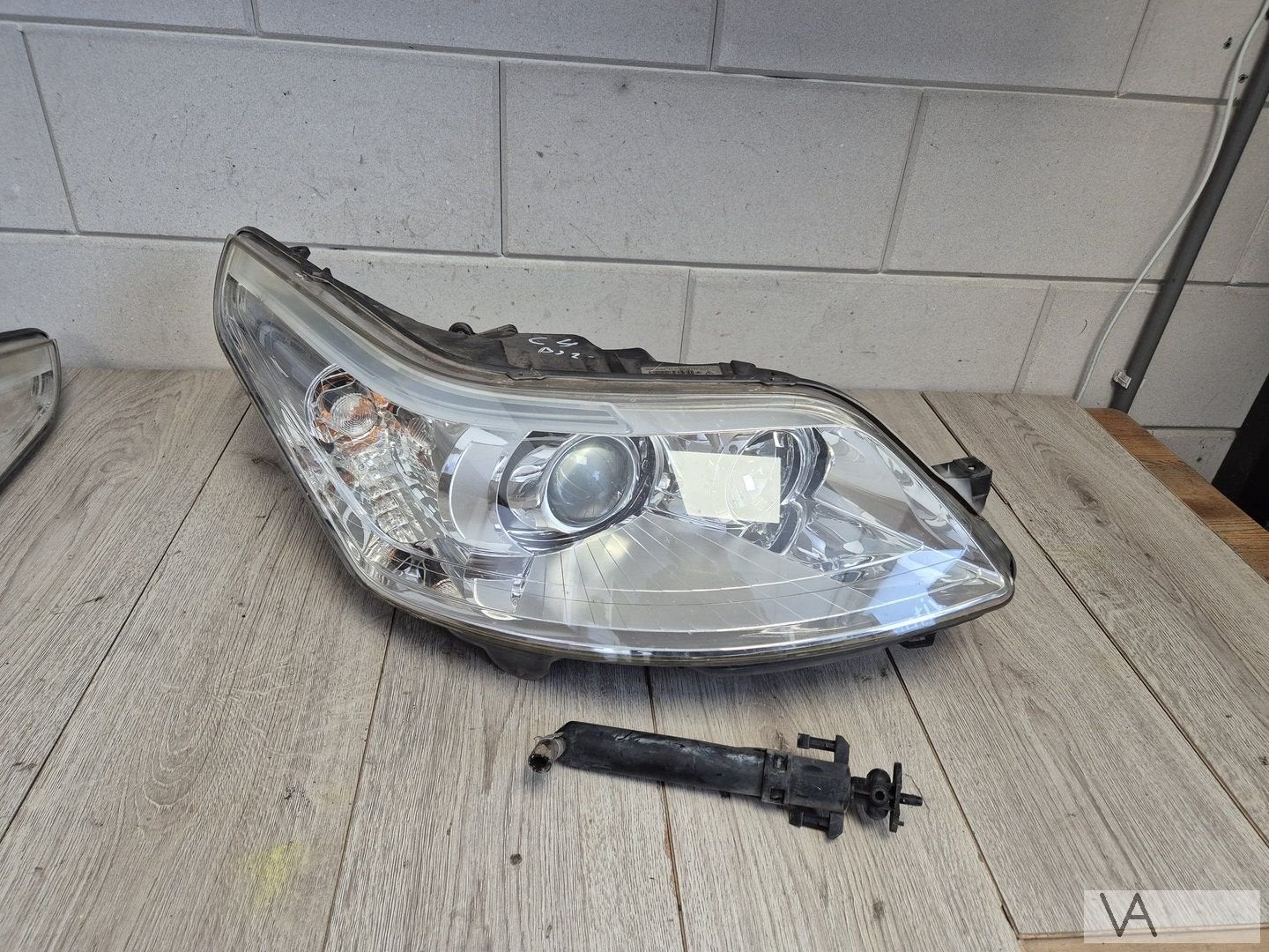Citroen C4 2004 tot 2010 xenon koplamp rechts met module, -, Utilisé, -, -
