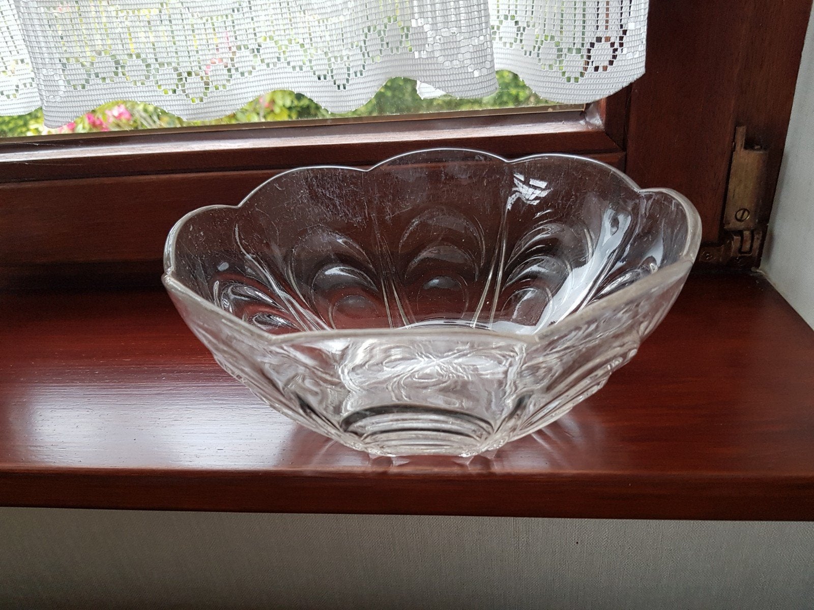 plat de service en verre, Antiquités & Art, Enlèvement ou Envoi