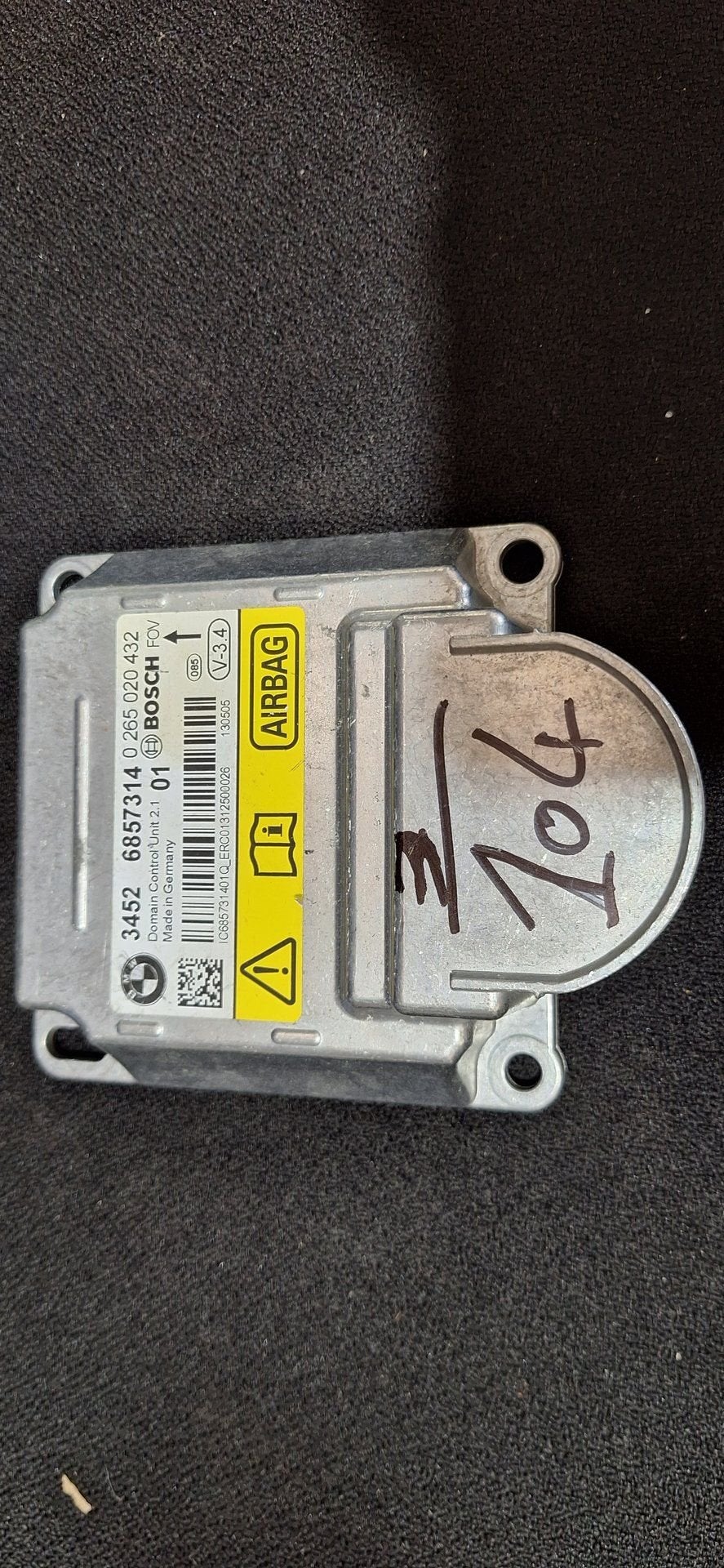 Originele Airbag Stuurmodule Computer BMW Bosch Domain Contr, Gebruikt, -, -, Ophalen of Verzenden