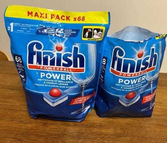 Finish Powerball  134st Vaatwascapsules, Maison & Meubles, Enlèvement ou Envoi, Produit de nettoyage