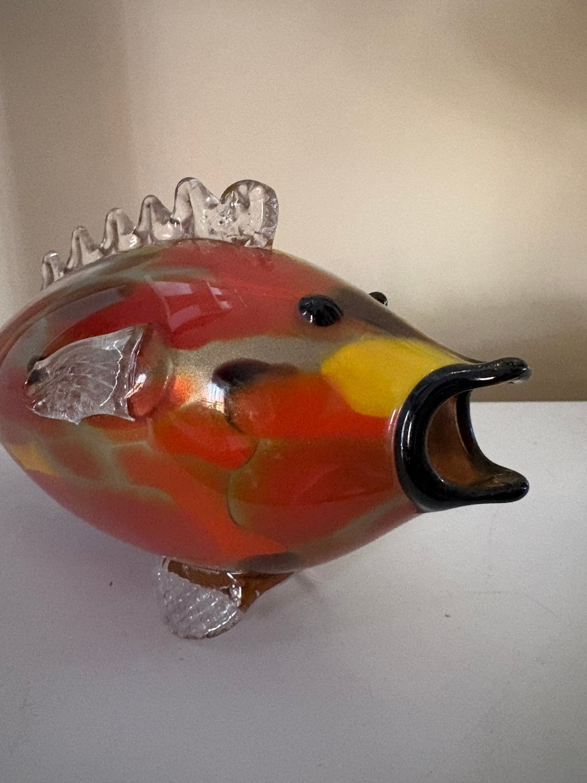 MURANO mondgeblazen glas vis, Antiek en Kunst, Ophalen of Verzenden