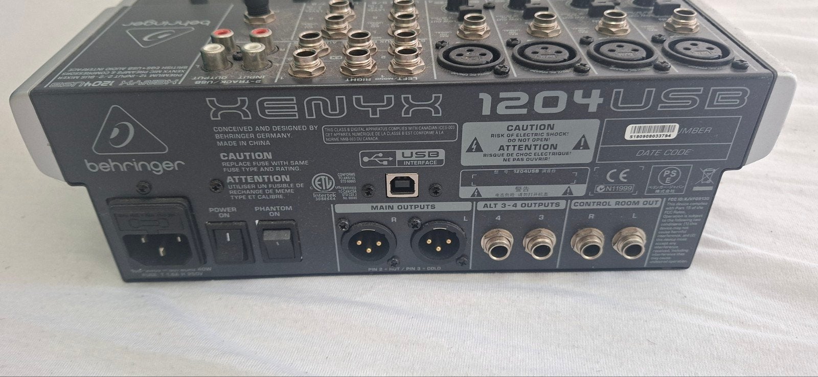 Behringer 1204  pa, Muziek en Instrumenten, Ophalen
