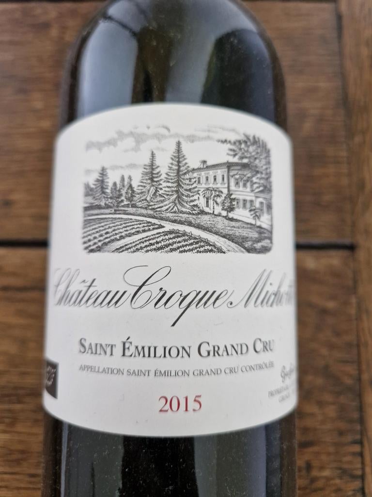18 flessen Croque Michotte 2015, Ophalen
