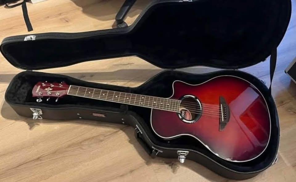 Yamaha APX500 elektro-akoestische gitaar + harde koffer, Musique & Instruments, Enlèvement, Comme neuf