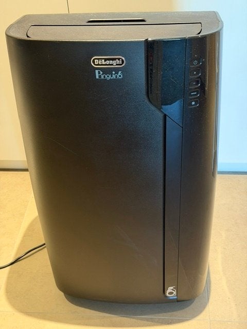 mobiele airco Delonghi Pax120 silent, Ophalen, Gebruikt, Minder dan 60 m³, Timer