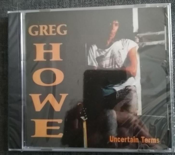 Nagelnieuwe cd Greg Howe: Uncertain Terms, Enlèvement ou Envoi, Neuf, dans son emballage