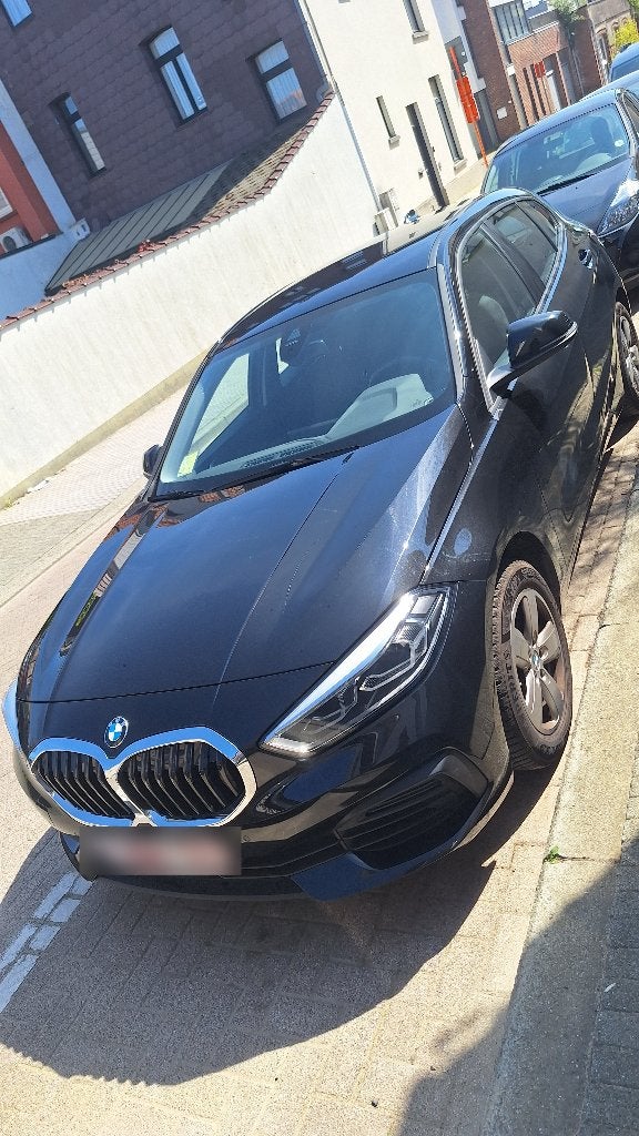 BMW 118iA – Automatique, Auto's, Zwart, Bedrijf, Dealer onderhouden, ABS