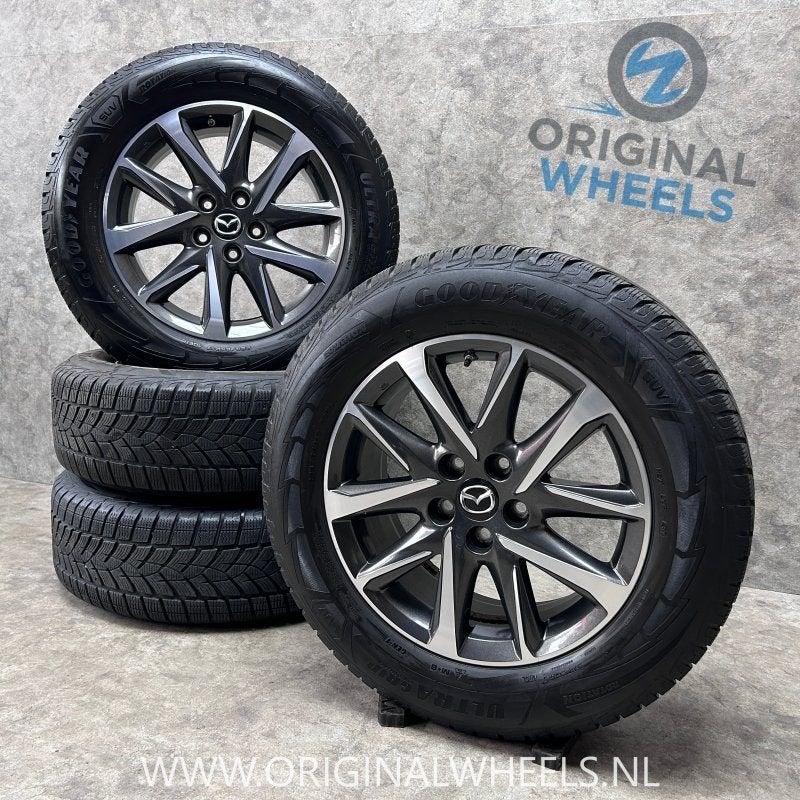 17 inch originele velgen + winterbanden Mazda CX-5 K88M V3 8, Auto-onderdelen, Gebruikt, -, -, Banden en Velgen
