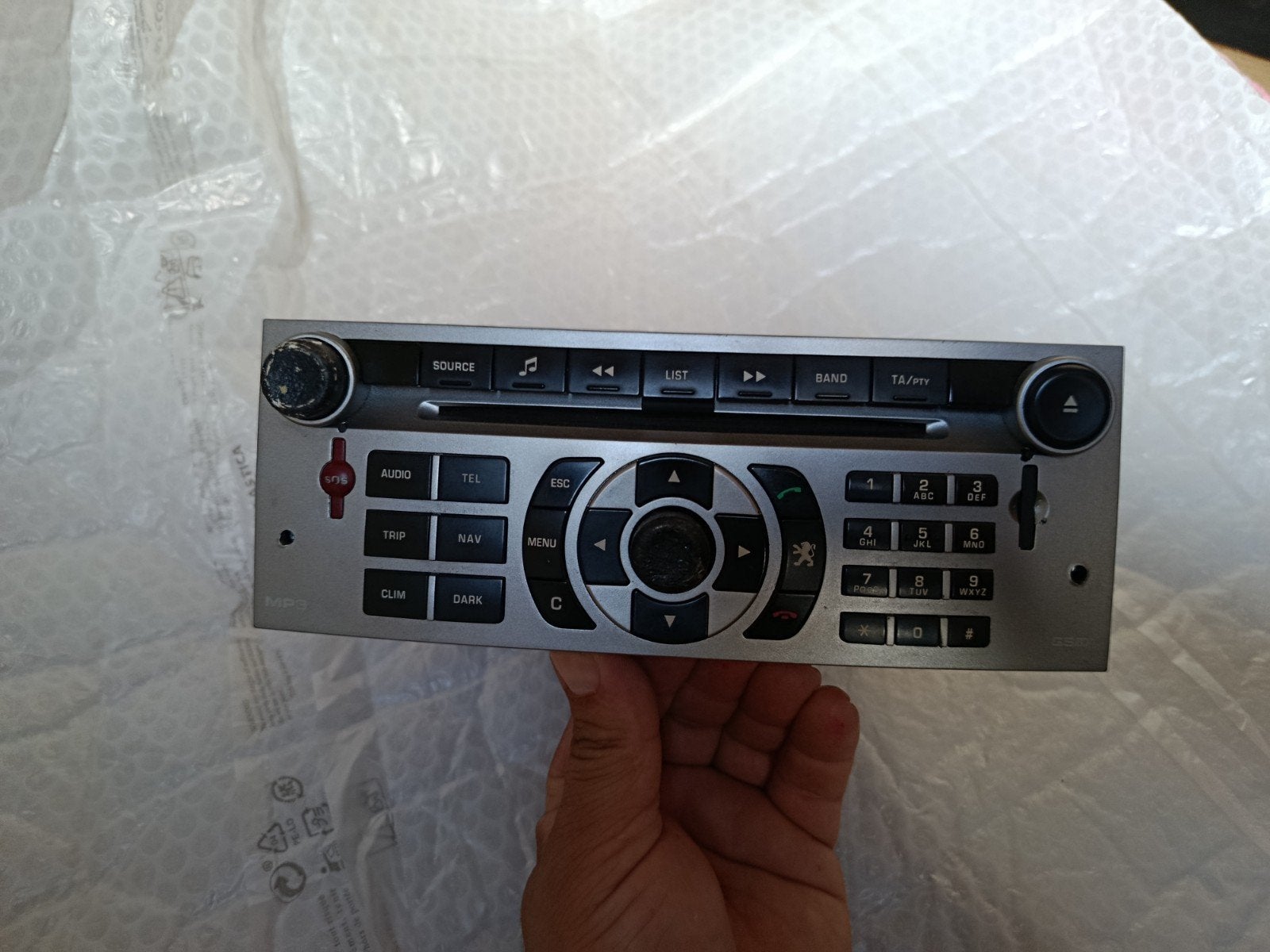 Gps autoradio Peugeot 407, Enlèvement ou Envoi