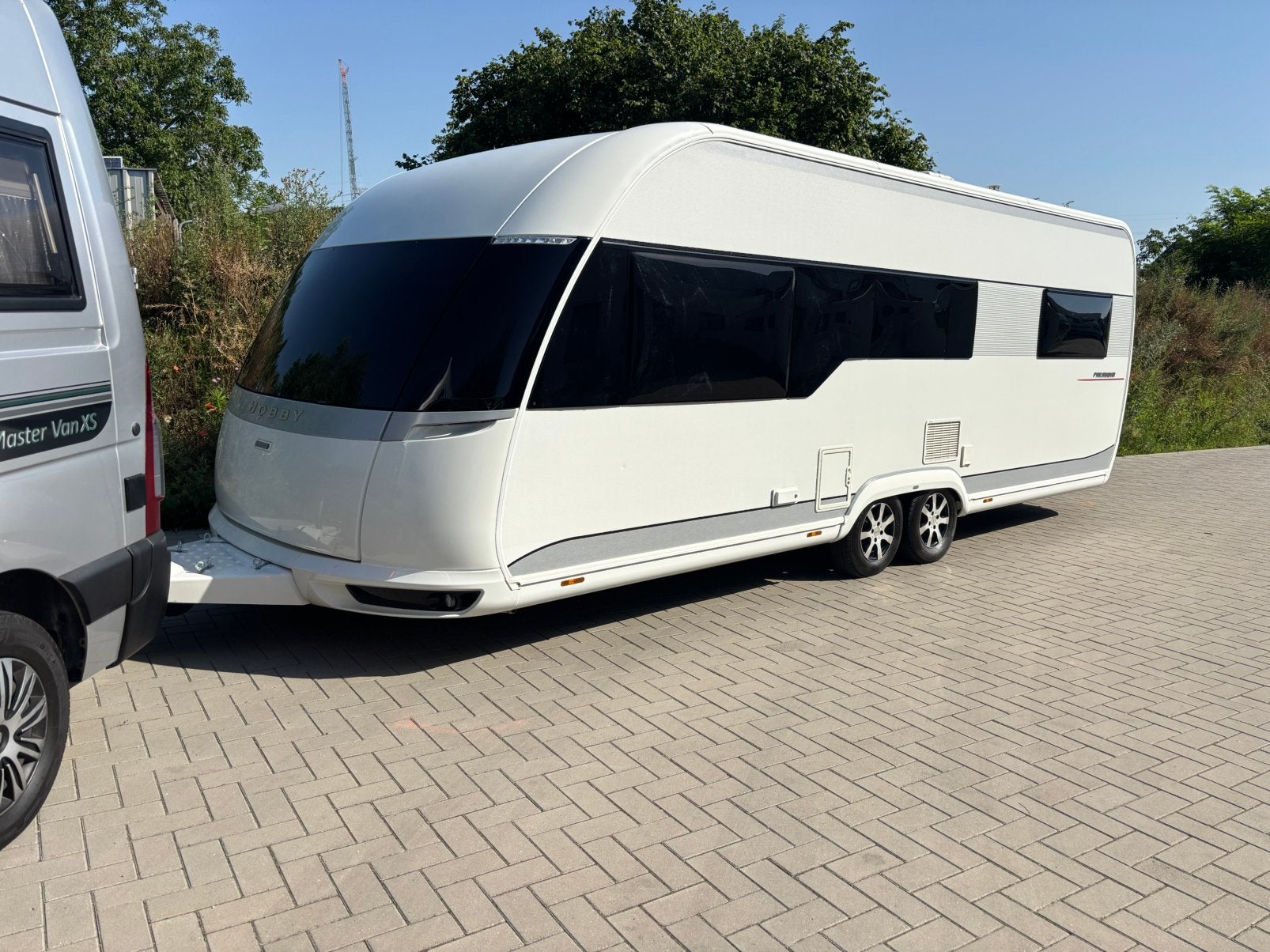 Hobby premium 610. 2012., Caravans en Kamperen, Caravans, Rondzit, Hobby, Particulier, Douche