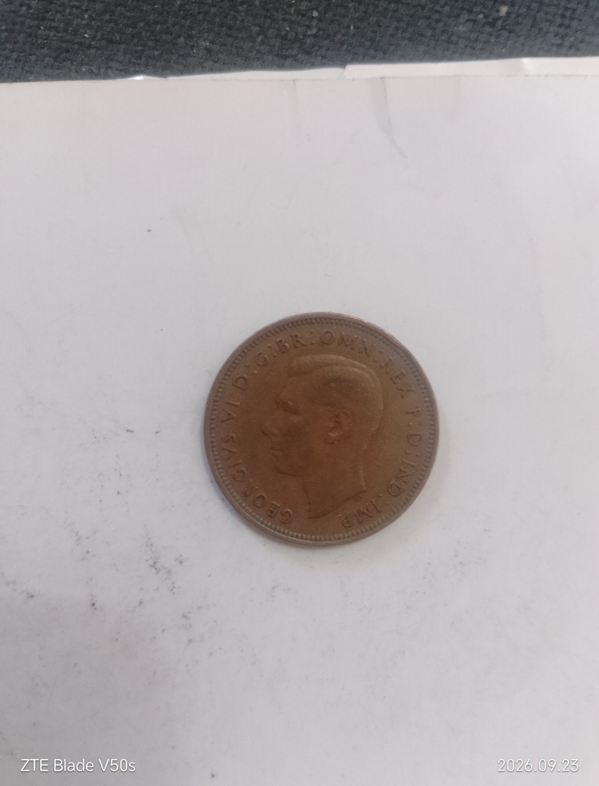 munt penny 1944, Ophalen of Verzenden