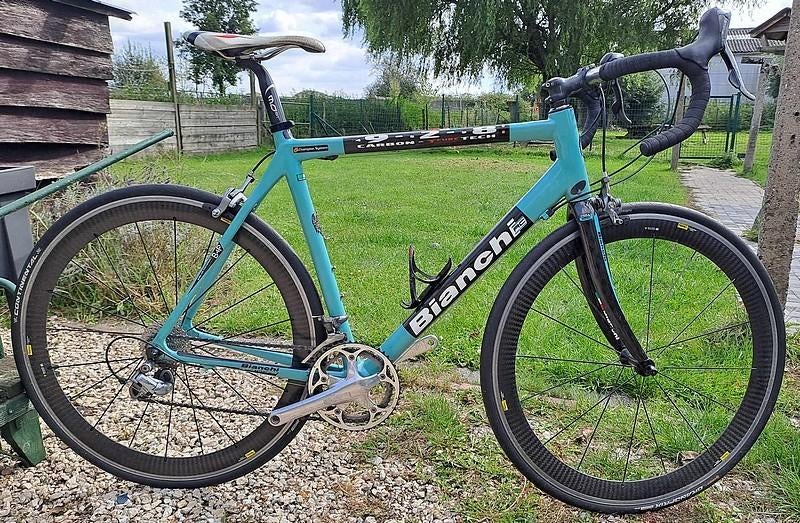 BIANCHI carbon racefiets, Shimano Ultegra, m. 56/57., Ophalen, Overige typen