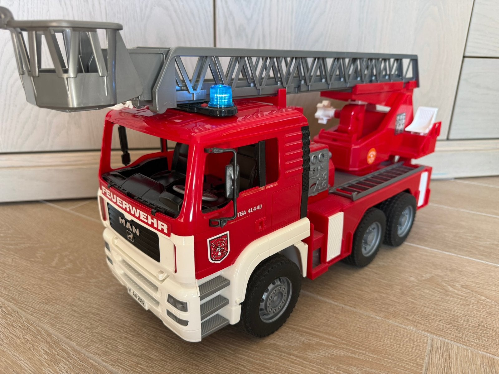 Camion de pompiers Bruder MAN, Enlèvement, Comme neuf