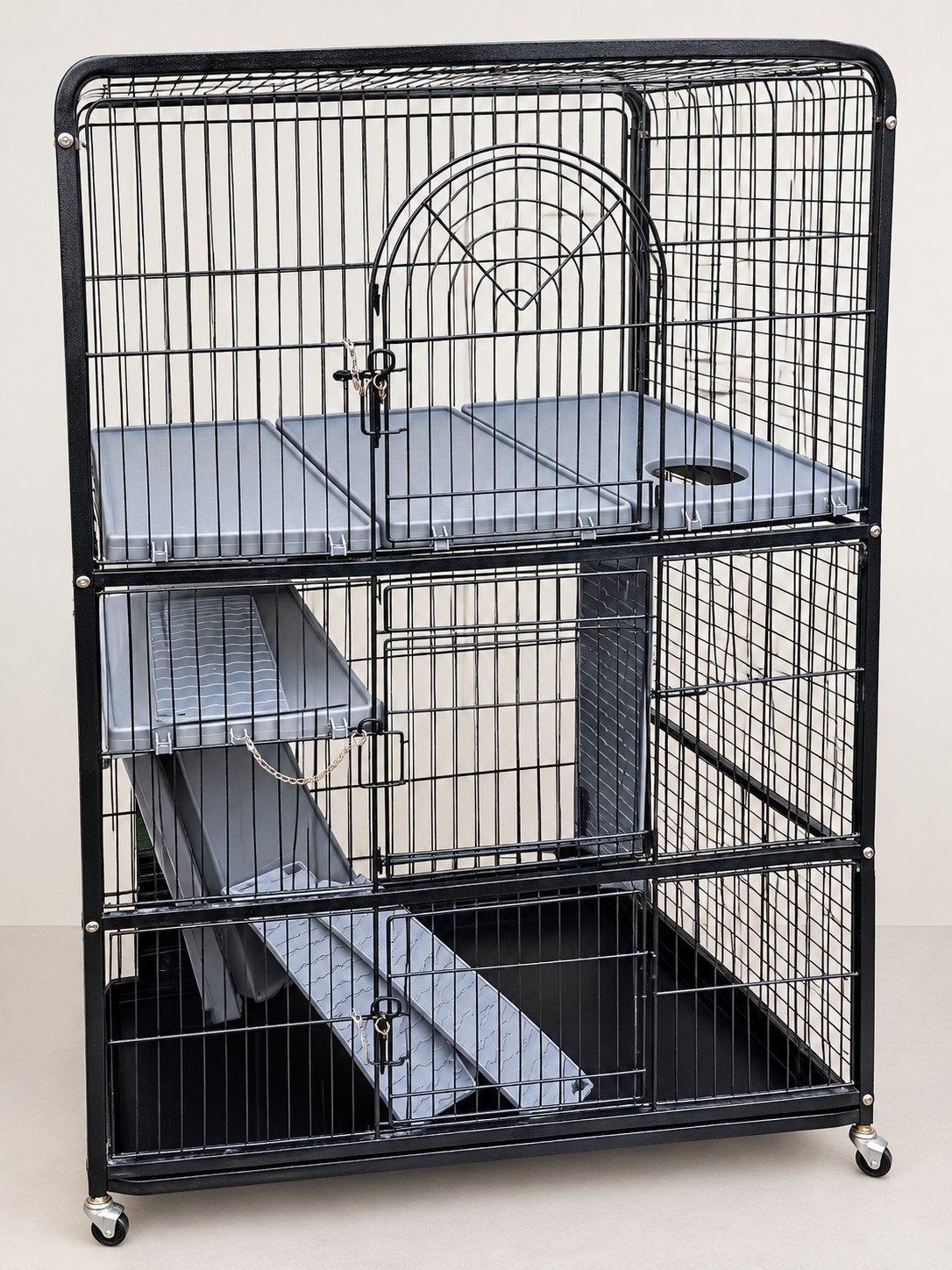 Tiaki knaagdierenkooi Villa, Ophalen, Kooi, Gebruikt, Minder dan 75 cm