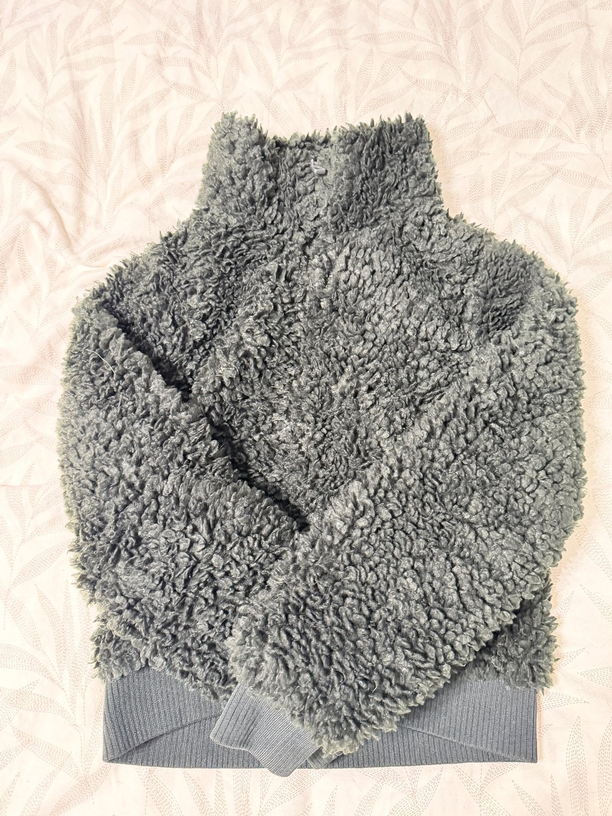 ONLY Groen Teddy Jas / Fleece Trui Maat XS, Vêtements | Femmes, Enlèvement ou Envoi, Comme neuf, Taille 34 (XS) ou plus petite