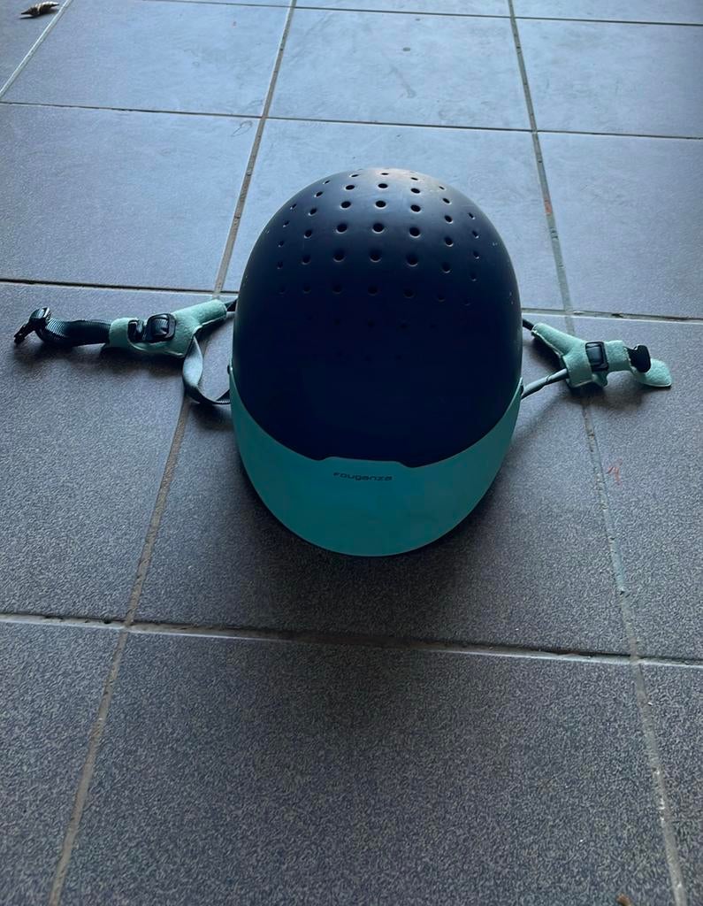 Paardrijhelm, Ophalen, Gebruikt