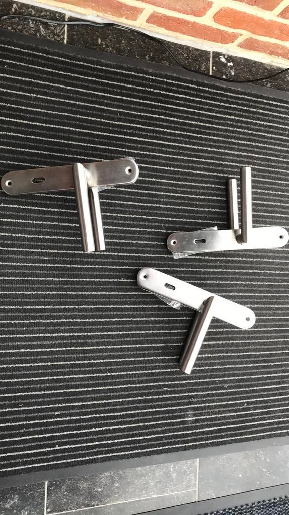 3 paar deurklinken, Enlèvement, Comme neuf